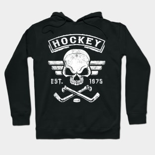 HOCKEY - SKULL AND BONES Hoodie